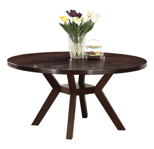 Acme Furniture Drake Round Dining Table in Espresso 16250 - Imperial Furniture (Las Vegas, NV) - Multi Location