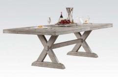 Acme Rocky Rectangular Dining Table in Gray Oak 72860 - Imperial Furniture (Las Vegas, NV) - Multi Location