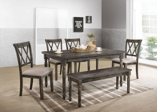 Claudia II Weathered Gray Dining Table - Imperial Furniture (Las Vegas, NV) - Multi Location