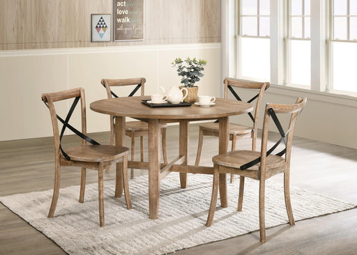 Kendric Rustic Oak Dining Table - Imperial Furniture (Las Vegas, NV) - Multi Location