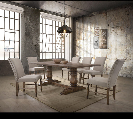 Leventis Weathered Oak Dining Table - Imperial Furniture (Las Vegas, NV) - Multi Location