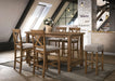 Martha II Weathered Oak Counter Height Table - Imperial Furniture (Las Vegas, NV) - Multi Location