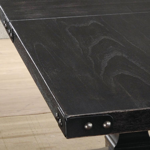 Morland Vintage Black Dining Table - Imperial Furniture (Las Vegas, NV) - Multi Location