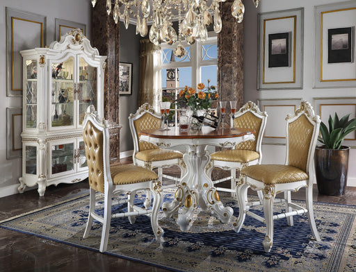 Picardy Antique Pearl & Cherry Oak Counter Height Table - Imperial Furniture (Las Vegas, NV) - Multi Location