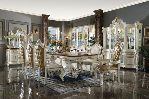 Picardy Antique Pearl & Cherry Oak Dining Table - Imperial Furniture (Las Vegas, NV) - Multi Location