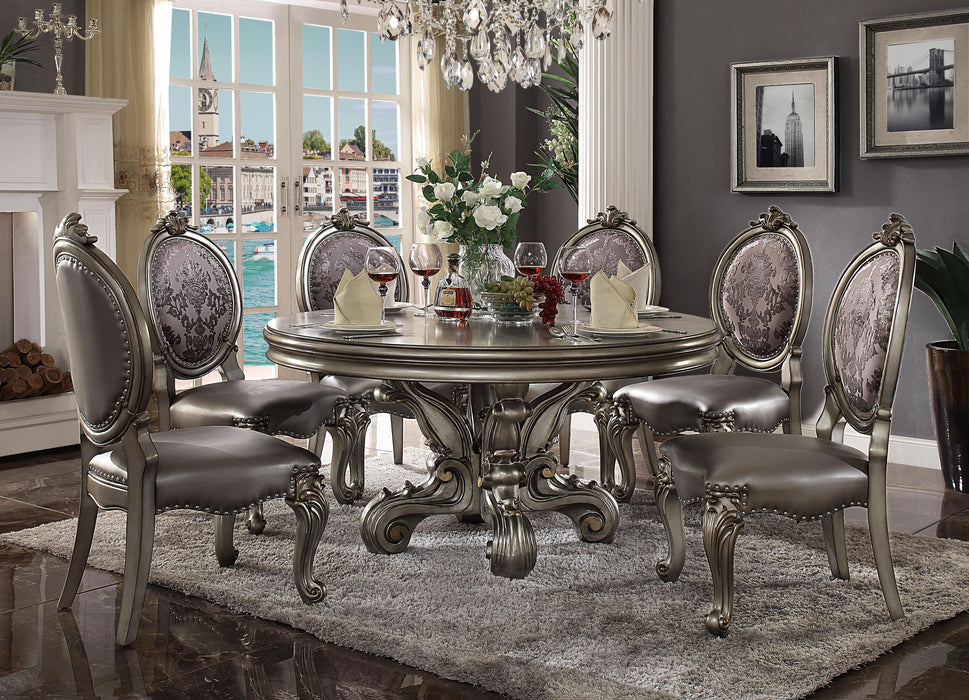 Versailles Antique Platinum Dining Table - Imperial Furniture (Las Vegas, NV) - Multi Location