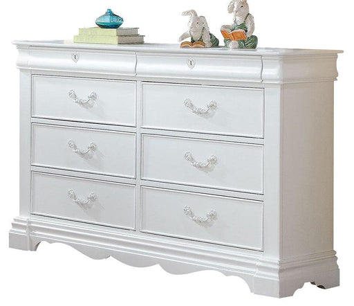 ACME Estrella Youth Dresser in White 30245 - Imperial Furniture (Las Vegas, NV) - Multi Location