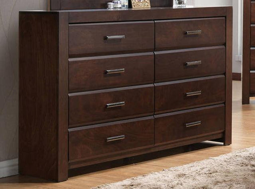 Acme Oberreit 8 Drawer Dresser in Walnut 25795 - Imperial Furniture (Las Vegas, NV) - Multi Location