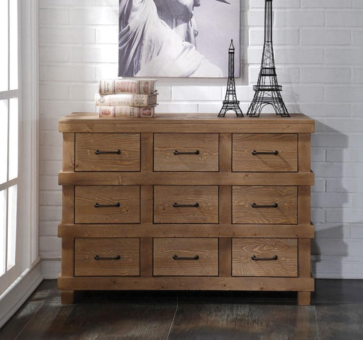 Adams Antique Oak Dresser - Imperial Furniture (Las Vegas, NV) - Multi Location