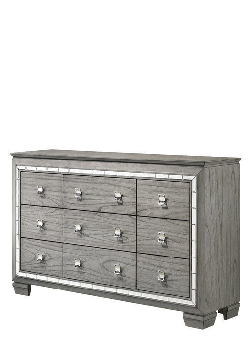 Antares Light Gray Oak Dresser - Imperial Furniture (Las Vegas, NV) - Multi Location