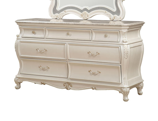 Chantelle Pearl White Dresser - Imperial Furniture (Las Vegas, NV) - Multi Location