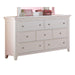 Lacey White Dresser - Imperial Furniture (Las Vegas, NV) - Multi Location