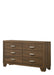 Miquell Oak Dresser - Imperial Furniture (Las Vegas, NV) - Multi Location