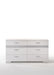 Naima II White High Gloss Dresser - Imperial Furniture (Las Vegas, NV) - Multi Location