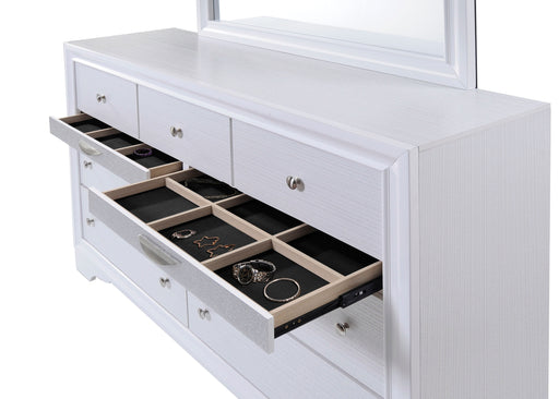 Naima White Dresser - Imperial Furniture (Las Vegas, NV) - Multi Location