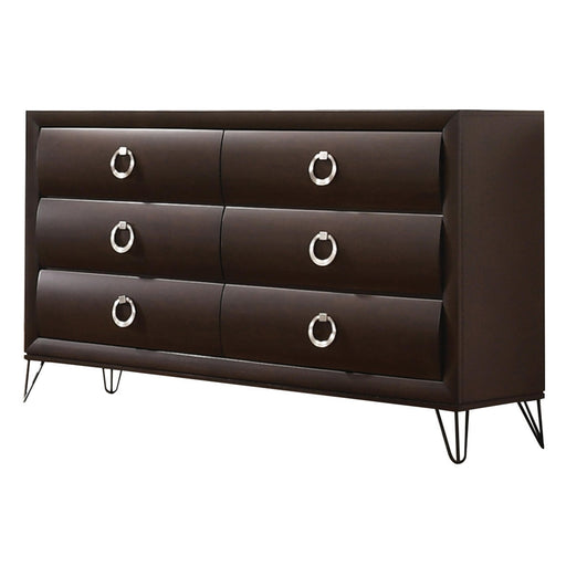 Tablita Dark Merlot Dresser - Imperial Furniture (Las Vegas, NV) - Multi Location