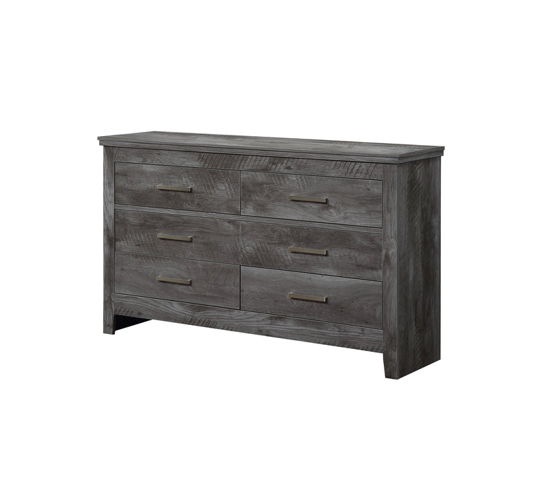 Vidalia Rustic Gray Oak Dresser - Imperial Furniture (Las Vegas, NV) - Multi Location
