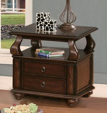 Acme Amado End Table in Espresso 80012 - Imperial Furniture (Las Vegas, NV) - Multi Location