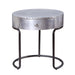 Acme Furniture Brancaster End Table in Aluminum 84882 - Imperial Furniture (Las Vegas, NV) - Multi Location