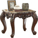Acme Furniture Devayne End Table in Marble/Dark Walnut 81687 - Imperial Furniture (Las Vegas, NV) - Multi Location