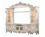 Acme Furniture Gorsedd Entertainment Center in Antique White 91440 - Imperial Furniture (Las Vegas, NV) - Multi Location