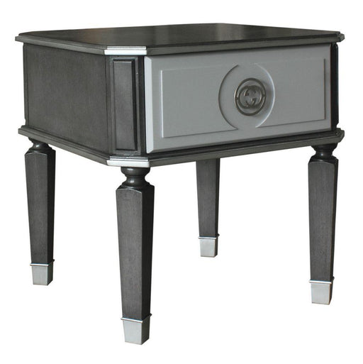 Acme Furniture House Beatrice End Table in Charcoal 88817 - Imperial Furniture (Las Vegas, NV) - Multi Location