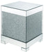 Acme Furniture Mallika End Table in Mirrored/Crystals 87912 - Imperial Furniture (Las Vegas, NV) - Multi Location