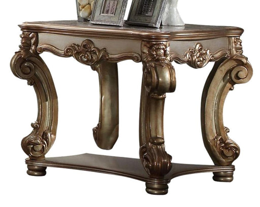 Acme Vendome End Table in Gold Patina 83121 - Imperial Furniture (Las Vegas, NV) - Multi Location