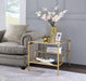Astrid Gold & Mirror End Table - Imperial Furniture (Las Vegas, NV) - Multi Location