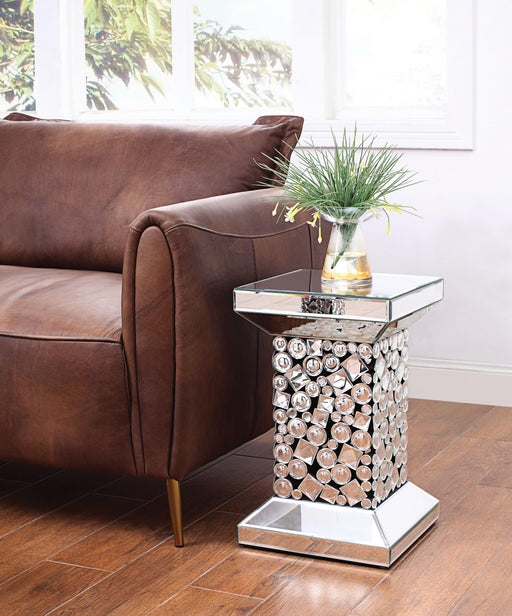Kachina Mirrored & Faux Gems End Table - Imperial Furniture (Las Vegas, NV) - Multi Location