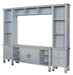 ACME House Marchese Entertainment Center with TV Stand in Pearl Gray 91990 - Imperial Furniture (Las Vegas, NV) - Multi Location