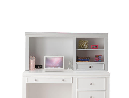 Lacey White Computer Hutch - Imperial Furniture (Las Vegas, NV) - Multi Location