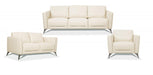 Malaga Cream Leather Sofa - Imperial Furniture (Las Vegas, NV) - Multi Location