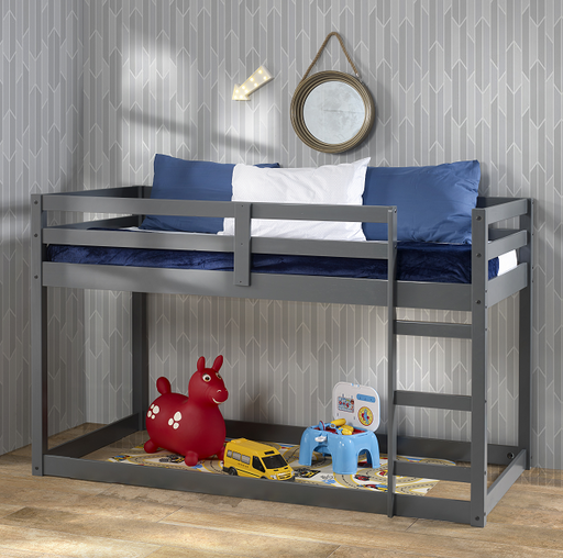 Gaston Gray Loft Bed - Imperial Furniture (Las Vegas, NV) - Multi Location
