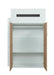 Nerice White & Oak Loft Bed - Imperial Furniture (Las Vegas, NV) - Multi Location