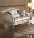Acme Chantelle Loveseat w/3 Pillows in Pearl White 53541 - Imperial Furniture (Las Vegas, NV) - Multi Location
