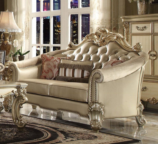 Acme Dresden Loveseat in Gold Patina 53121 - Imperial Furniture (Las Vegas, NV) - Multi Location