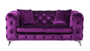Acme Furniture Atronia Loveseat in Purple 54906 - Imperial Furniture (Las Vegas, NV) - Multi Location