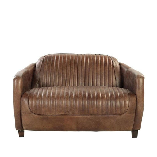Acme Furniture Brancaster Loveseat in Retro Brown 53546 - Imperial Furniture (Las Vegas, NV) - Multi Location