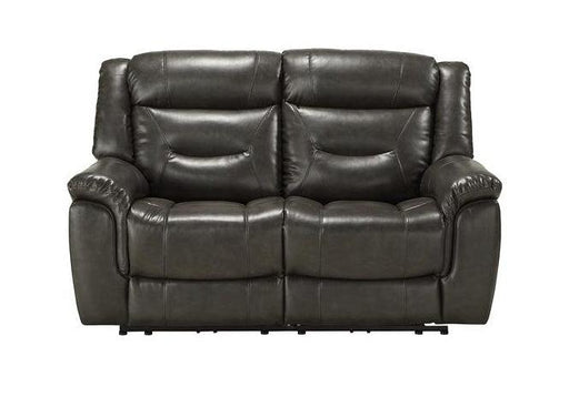 Acme Imogen Power Motion Loveseat in Gray Leather-Aire 54806 - Imperial Furniture (Las Vegas, NV) - Multi Location