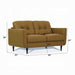 Radwan Camel Leather Loveseat - Imperial Furniture (Las Vegas, NV) - Multi Location