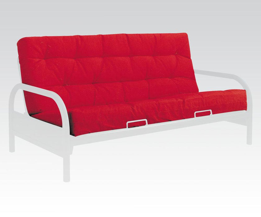 Acme 8" Full Futon Mattress in Red/Black 02812 - Imperial Furniture (Las Vegas, NV) - Multi Location