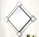 Asbury Mirrored & Chrome Accent Mirror (Wall) - Imperial Furniture (Las Vegas, NV) - Multi Location
