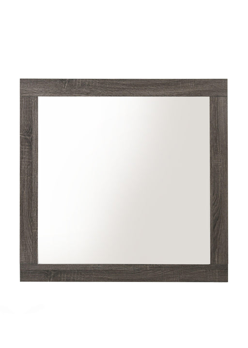 Avantika Rustic Gray Oak Mirror - Imperial Furniture (Las Vegas, NV) - Multi Location