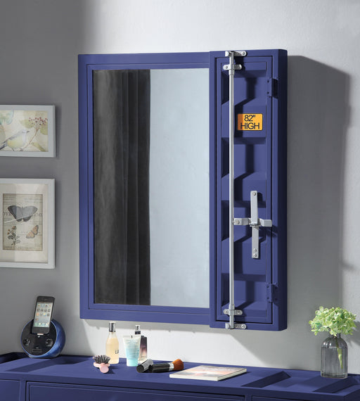 Cargo Blue Vanity Mirror - Imperial Furniture (Las Vegas, NV) - Multi Location