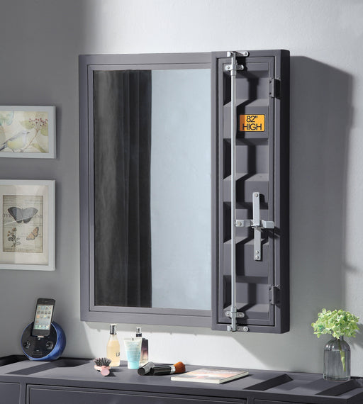 Cargo Gunmetal Vanity Mirror - Imperial Furniture (Las Vegas, NV) - Multi Location