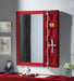 Cargo Red Vanity Mirror - Imperial Furniture (Las Vegas, NV) - Multi Location