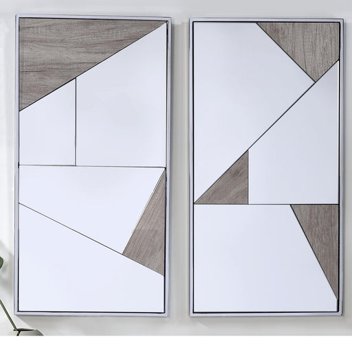 Chafik Mirrored, Chrome & Accent Mirror (Wall) - Imperial Furniture (Las Vegas, NV) - Multi Location