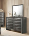 Ireland Gray Oak Mirror - Imperial Furniture (Las Vegas, NV) - Multi Location