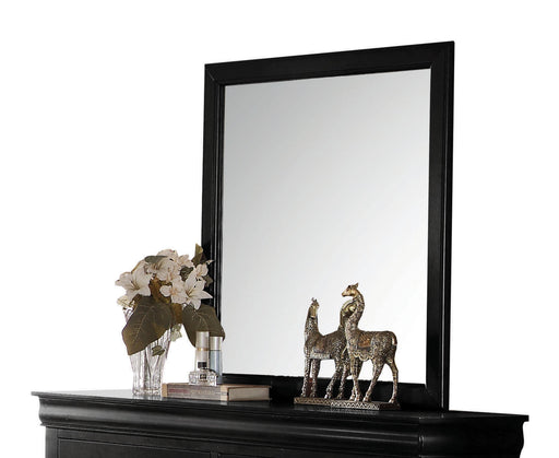 Louis Philippe Black Mirror - Imperial Furniture (Las Vegas, NV) - Multi Location